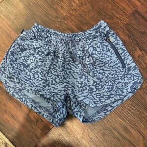 Athleta Blue Camo Girl’s Athletic Shorts